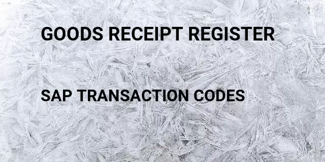 slgt-sap-tcode-register-in-central-object-directory-transaction-code